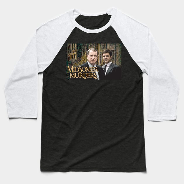 Midsomer Murders Baseball T-Shirt by rikarts